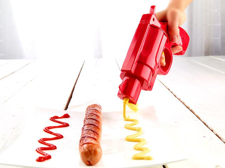 Produktbild Infactory 2in1 Ketchup- und Senf-Pistole