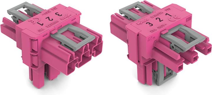 Produktbild Wago Netz-T-Verteiler Netz-Stecker