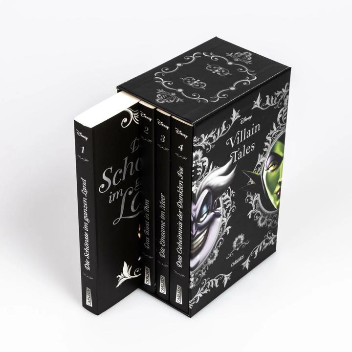 Produktbild Disney. Villains: Villain Tales. Taschenbuch-Schuber. Enthält die Geschichten »Die Schönste im (Deutsch, Walt Disney, Serena Valentino, Ellen Kurtz, 2023)