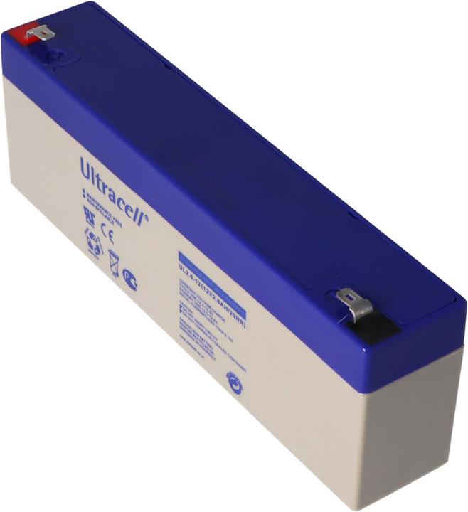 Produktbild Ultracell UL2.4-12 Blei-Akku 12 Volt 2,4 Ah, Faston 187, 4,8mm (12 V, 2.40 Ah)