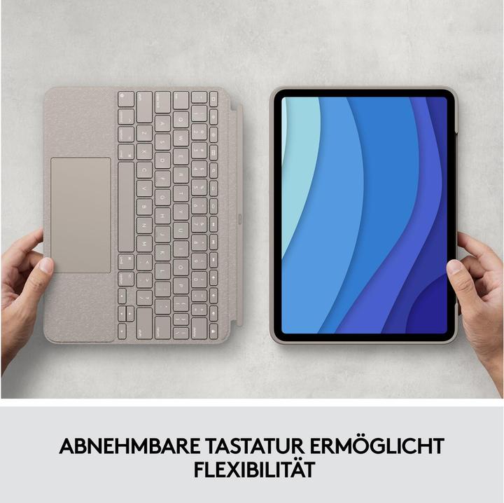Immagine prodotto Logitech Combo Touch (CH, iPad Pro 11 2018 (1. Gen), iPad Pro 11 2020 (2. Gen), iPad Pro 11 2021 (3a generazione), iPad Pro 11 2022 (quarta generazione))