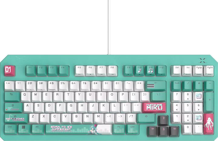 Actual product image ASUS TUF Gaming K3 Gen II Hatsune Miku Edition