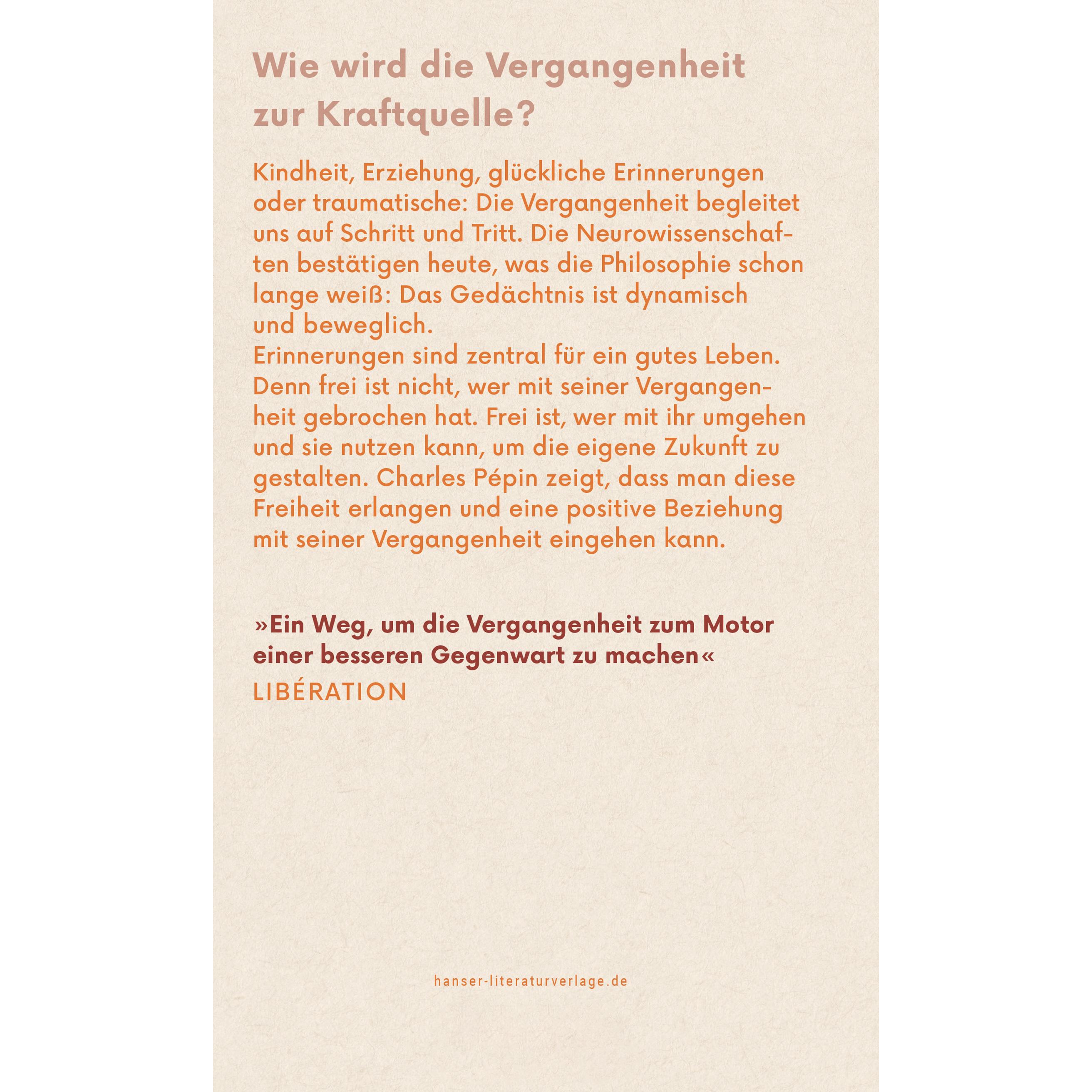 Mit der eigenen Vergangenheit leben, Ratgeber von Charles Pépin