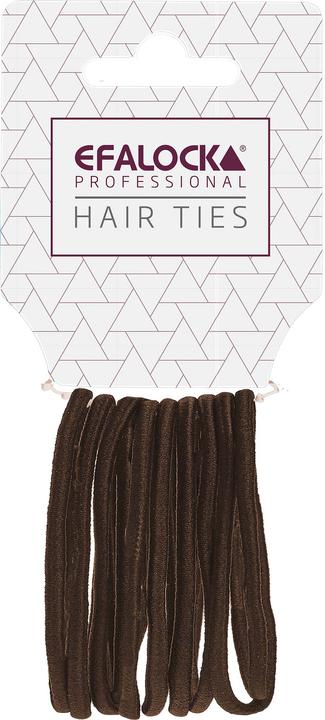 Immagine prodotto Efalock hair elastic thick brown 10pcs (Elastico per capelli)