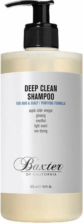 Baxter Deep Clean Shampoo (473 ml, Flüssiges Shampoo)