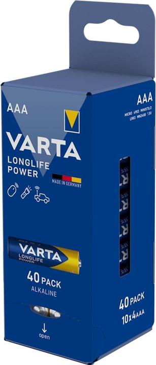 Varta Longlife Power (40 pcs., AAA, 1200 mAh)