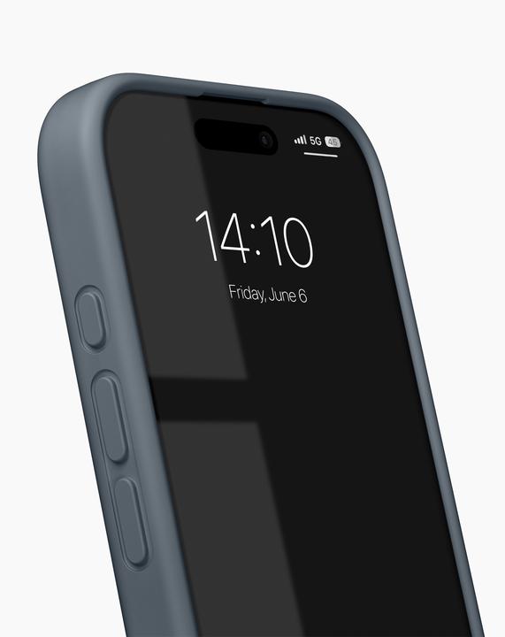 Actual product image iDeal Of Sweden Designer Magsafe Silicone Cover Midnight Blue (Apple iPhone 16)