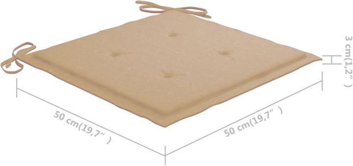 Actual product image vidaXL Gartenstuhl