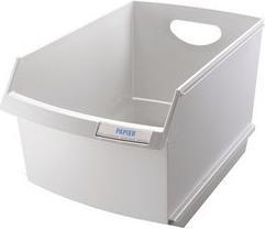 Actual product image Han Castors for LOGO DRIVE wastepaper basket, 1 set for OEM no. 1849, load capacity: up to 90 kg, black