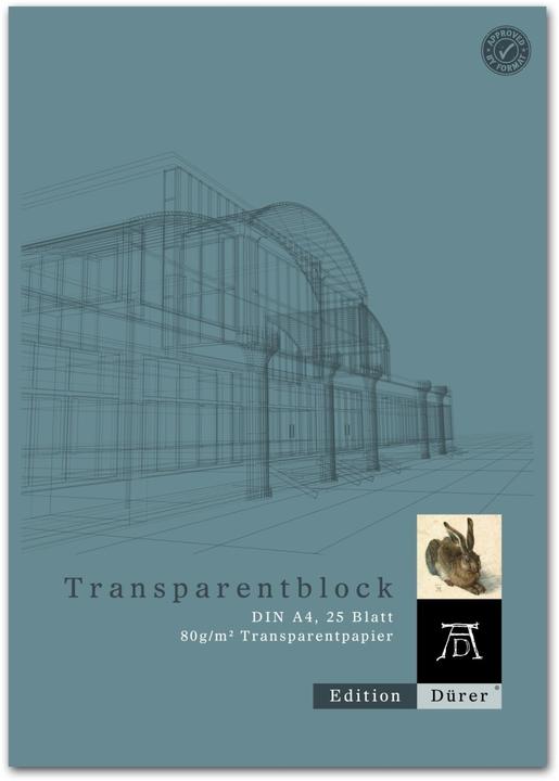 Image du produit Staufen Bloc de papier transparent, DIN A4, 80 g/qm, 20 feuilles (A4, Blanc)