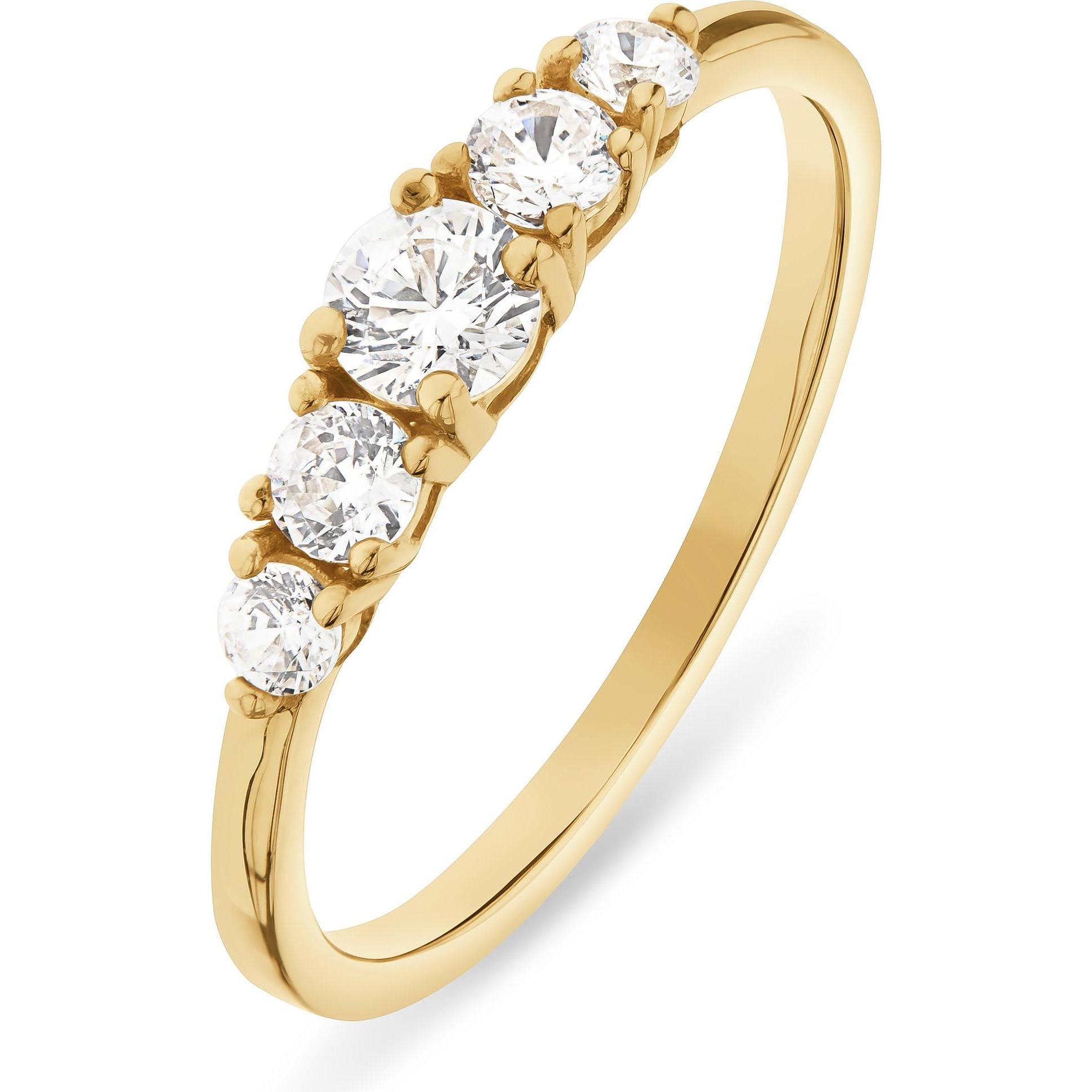 Favs, Ring, Damenring, (56, 375/9 K Gold)