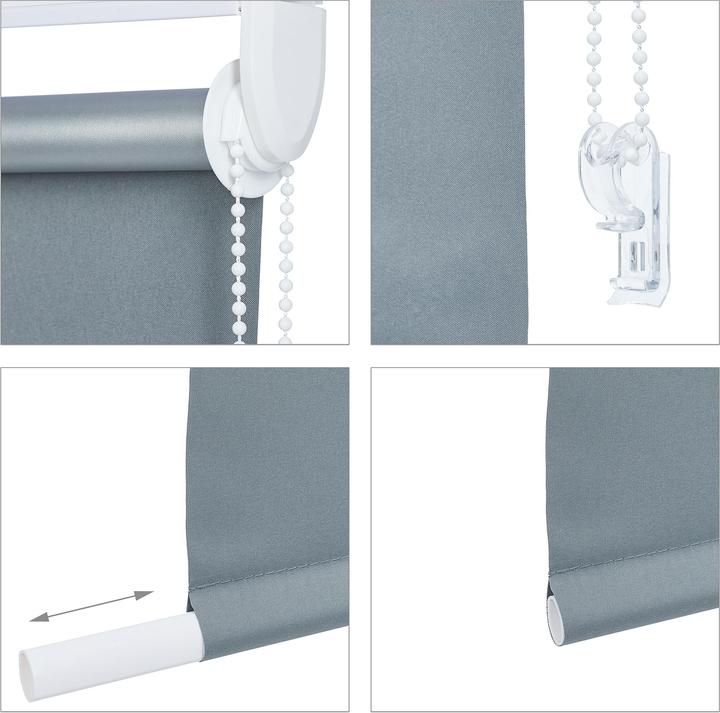 Produktbild Relaxdays Thermorollo (70 x 6.5 x 220 cm)