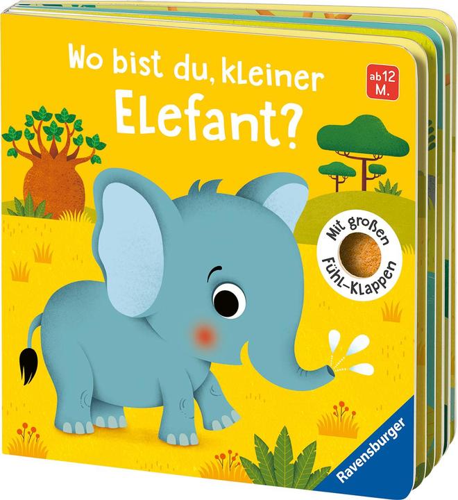 Immagine prodotto Ravensburger Dove sei, piccolo elefante? (Tedesco)