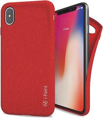 Produktbild I-Paint UltraFlexible Sand Case for iPhone XS/X - Red (Apple iPhone X)