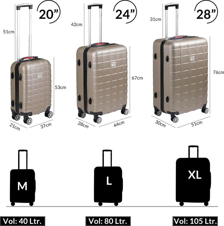 Actual product image Monzana Exopack (M (50 - 90l))