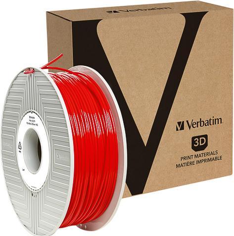 Actual product image Verbatim Filament (PLA, 2.85 mm, 1000 g, Red)