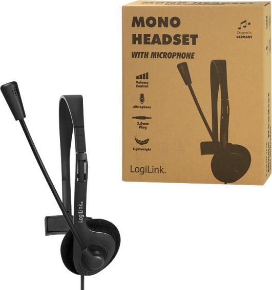 Produktbild LogiLink HS0054 Headset (Kabelgebunden)
