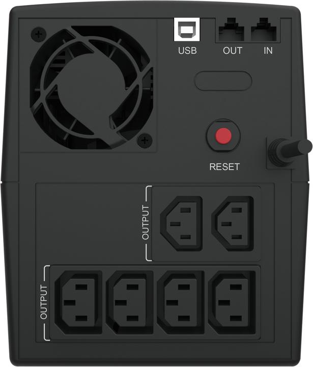 Immagine prodotto Conceptronic ZEUS USV 1200VA LED / ZEUS 03E (1200 VA, 720 W, Interattivo linea UPS)