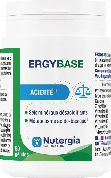 Actual product image Nutergia ERGYBASE capsules (60 pcs) (60 Piece, Capsules, 54 g)