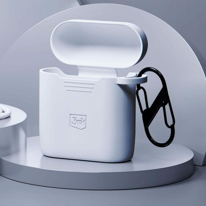 Produktbild 3MK Silicon Case AirPods 2nd gen + karabińczyk (Kopfhörer Tasche)