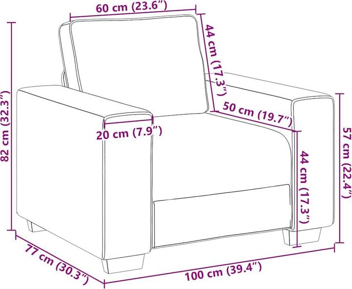 Actual product image vidaXL Sofa set