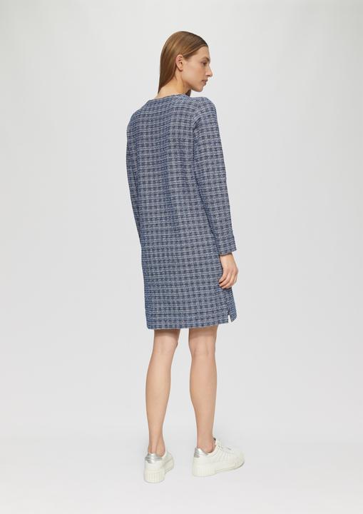 Image du produit S.Oliver Kleid Kurzes Bouclé-Kleid mit Zierknöpfen (38)