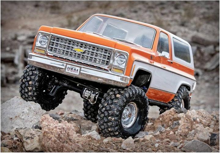 Produktbild Traxxas TRX-4 79 Chevy Blazer orange/weiss 1/10 Crawler RTR Brushed, Clipless, ohne Akku und Ladegerä