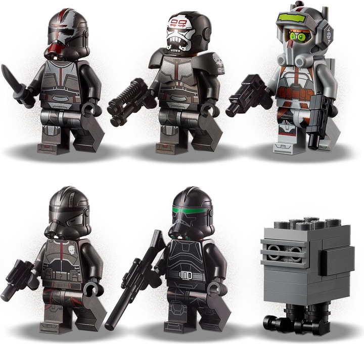 Produktbild LEGO Star Wars Angriffsshuttle aus The Bad Batch (75314, LEGO Star Wars)
