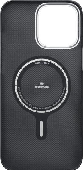 Immagine prodotto Pitaka MagEZ Case 6 600D for iPhone 16 Pro Black/Grey Twill (Apple iPhone 16 Pro)
