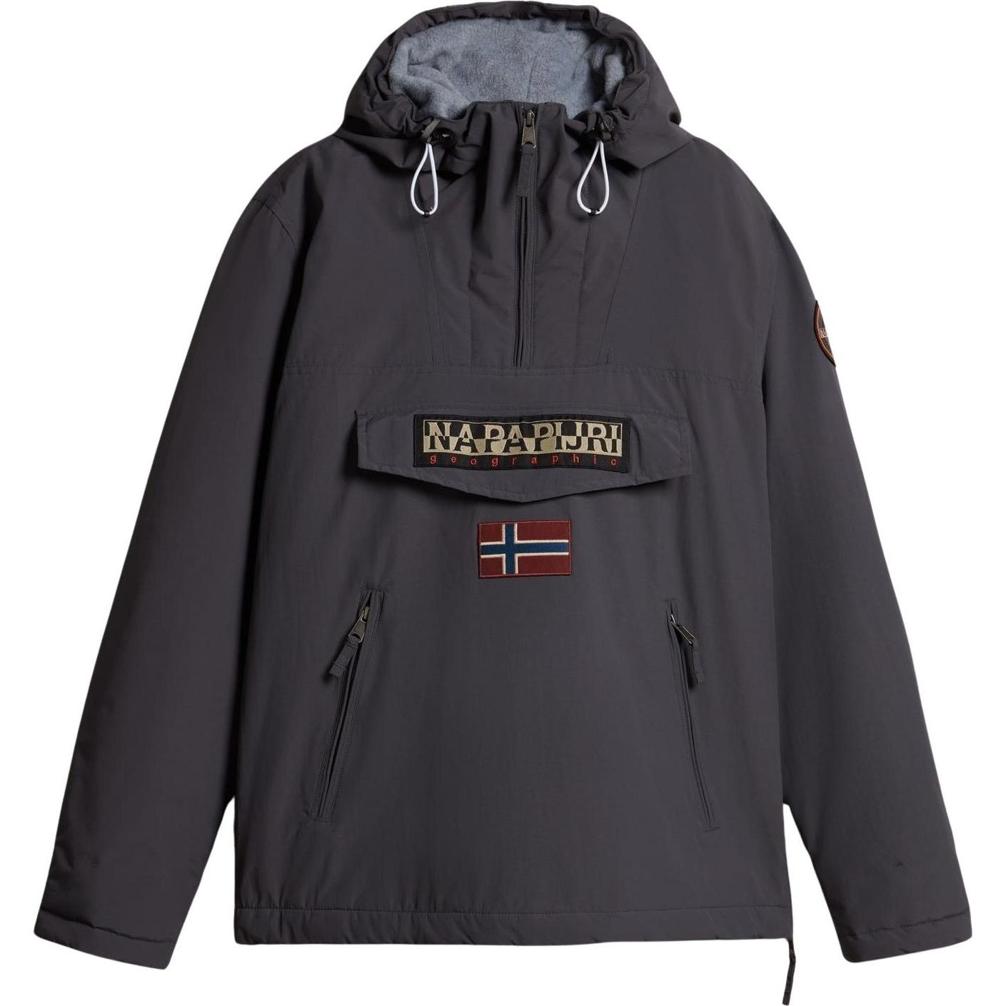 Napapijri, Herren, Jacke, Rainforest Pocket 2 - 54899 (XXL), Grau, XXL