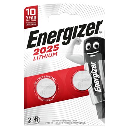 Image du produit Energizer CR2025 Lithium (2 pcs, CR2025, 170 mAh)