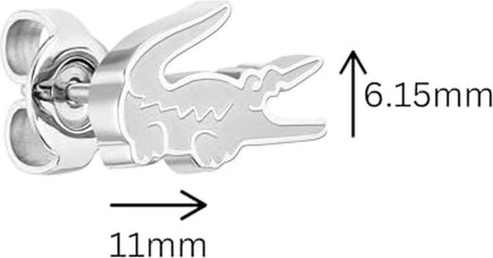 Produktbild Lacoste - Original steel earrings Crocodile 2040050 (Edelstahl)