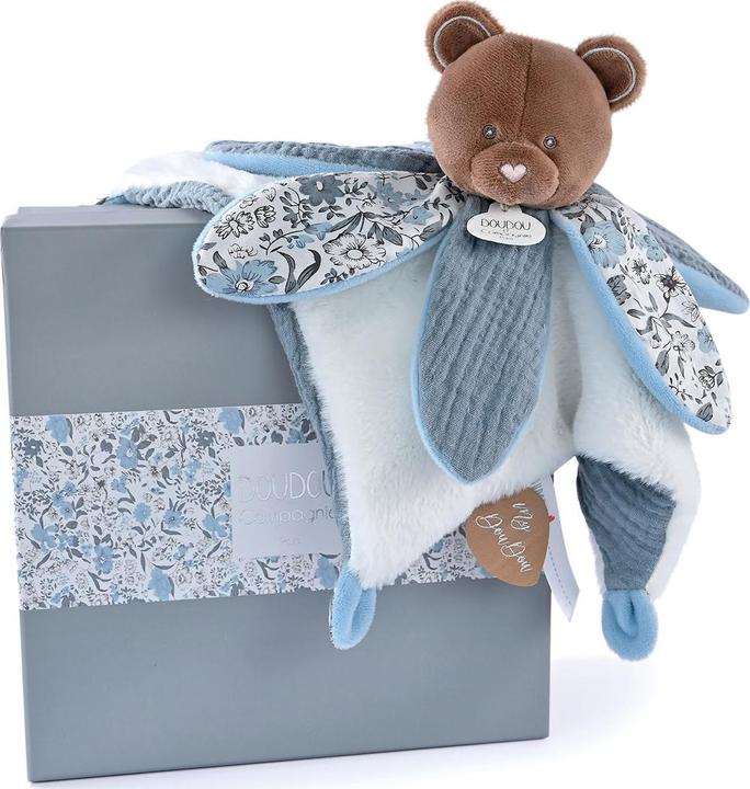 Actual product image Doudou et Compagnie Cuddle Bear Blossom 27cm