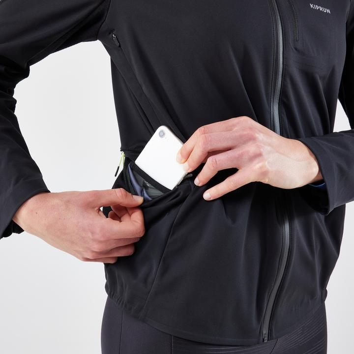 Image du produit Kiprun Veste de course à pied femme - Run 900 Warm Regul noir (XL)