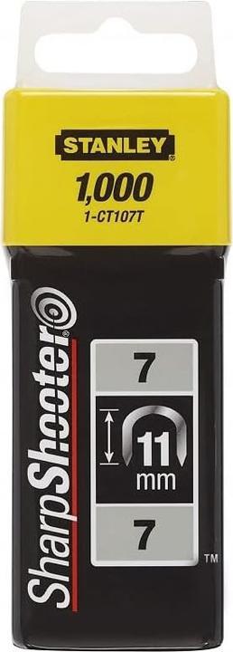 Produktbild Stanley Kabelklammern 11 mm Typ 7 CT100 1000 Stück