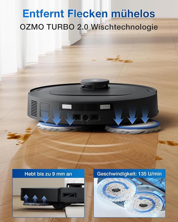Actual product image Ecovacs Deebot Saugroboter T30C black (25000 Pa)