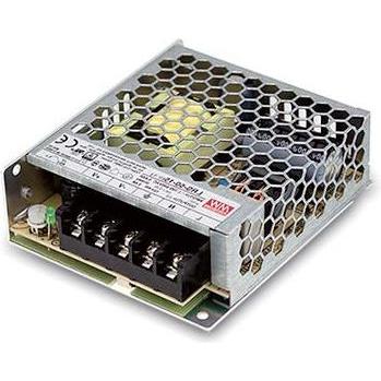 MeanWell Mean Well Zasilacz do montażu wewnętrznego 24V 2,2A 53W LRS-50-24, Alimentatore PC, Nero