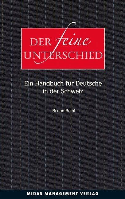 Produktbild Der feine Unterschied (Deutsch, Bruno Reihl, 2013)