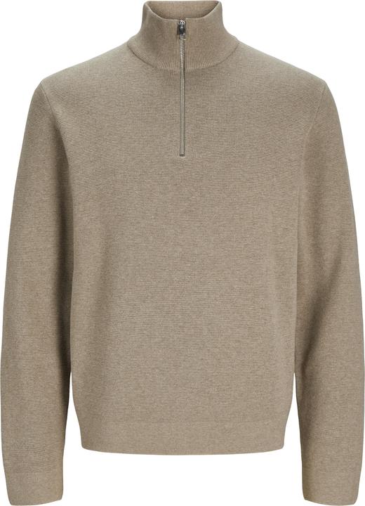 Actual product image Jack & Jones Jprblamilano Stitch Knit Half Zip Sn (XXL)