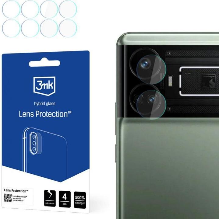 Actual product image 3MK Lens Protect Realme GT5 Ochrona na obiektyw aparatu 4szt (1 Piece, Realme GT 5G)