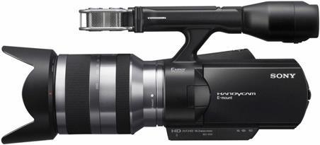 Produktbild Sony NEX-VG10, FullHD Wechselobjektiv-System Camcorder