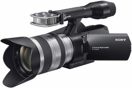Produktbild Sony NEX-VG10, FullHD Wechselobjektiv-System Camcorder
