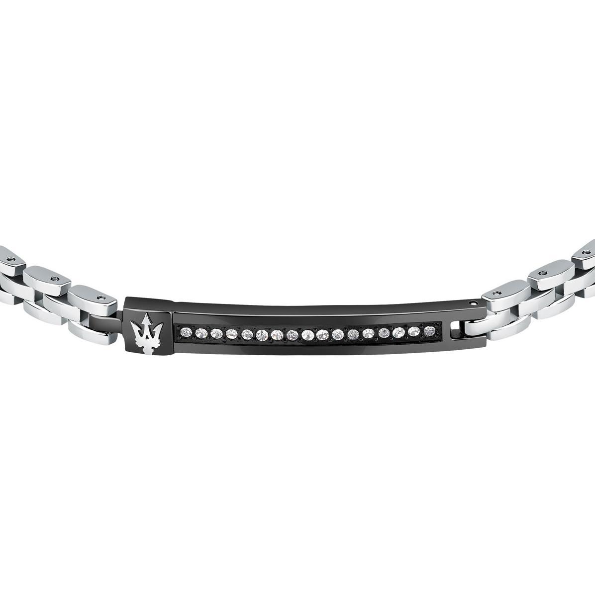 Thumbnail - Maserati, Armschmuck, Armband, (18 cm, Edelstahl)