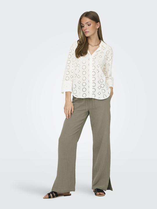 Immagine prodotto JdY Vestibilità regolare Collo a camicia Polsini lunghi Taglio voluminoso delle maniche Camicia Camicia (XL)