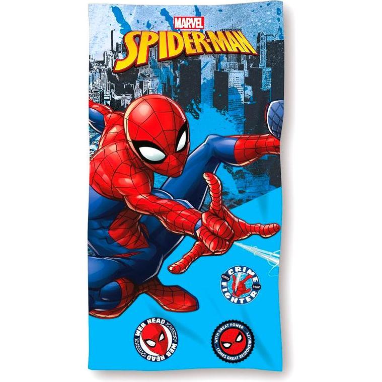 Marvel, Strandtuch, Spiderman Badetuch (70 x 140 cm)