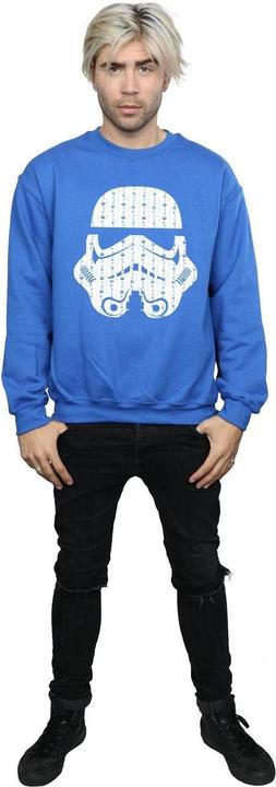 Produktbild Star Wars Christmas Stormtrooper Helmet Sweatshirt (M)