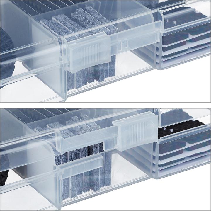 Image du produit Relaxdays 136x patins de meubles (Planeurs en feutre, 136 pcs)