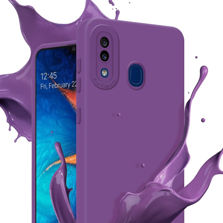 Produktbild Cadorabo Hülle für Samsung Galaxy A20 / A30 / M10s im TPU Fluid LM162 Style (Samsung Galaxy A20, Samsung Galaxy M10s, TCL A30)