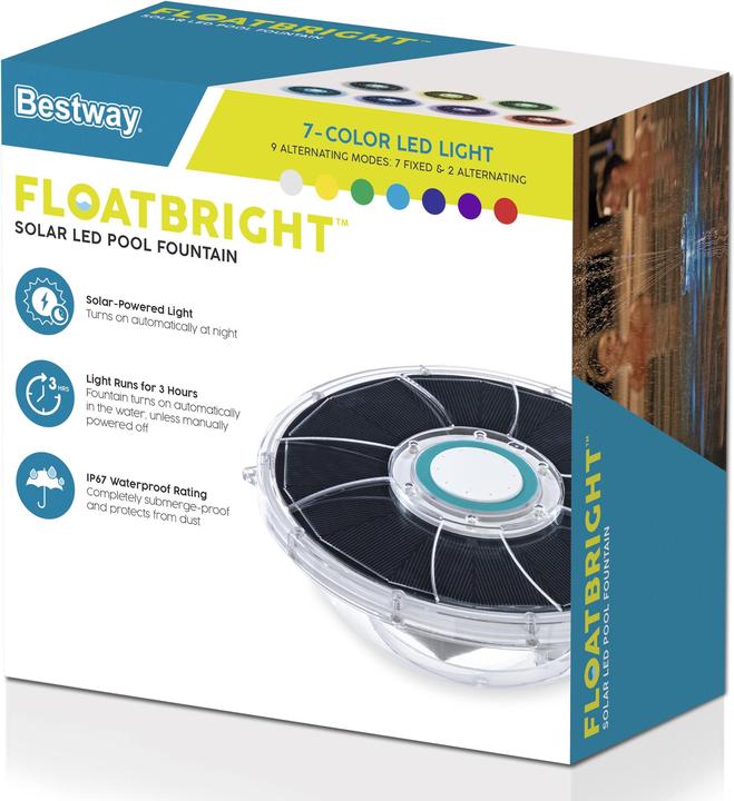 Productafbeelding Bestway FloatBright LED Zwembadfontein op zonne-energie