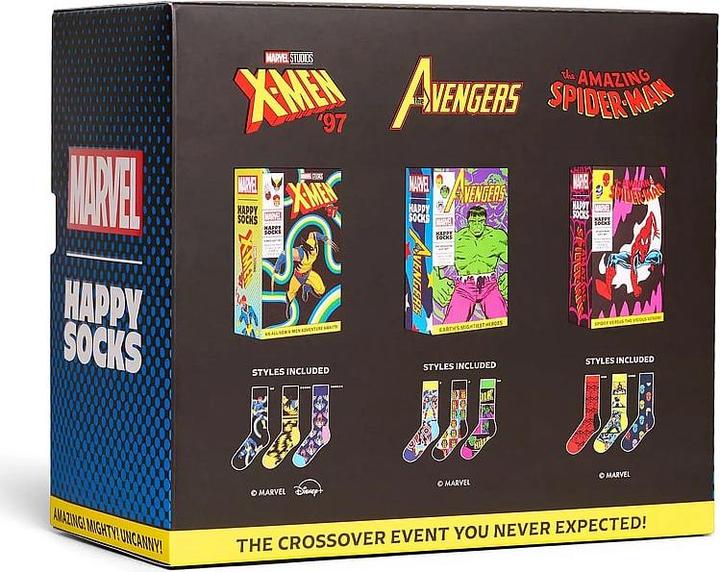 Immagine prodotto Happy Socks Set da collezione (confezione da 9, 41 - 46)